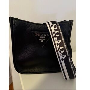 Milano Black Crossbody Bag